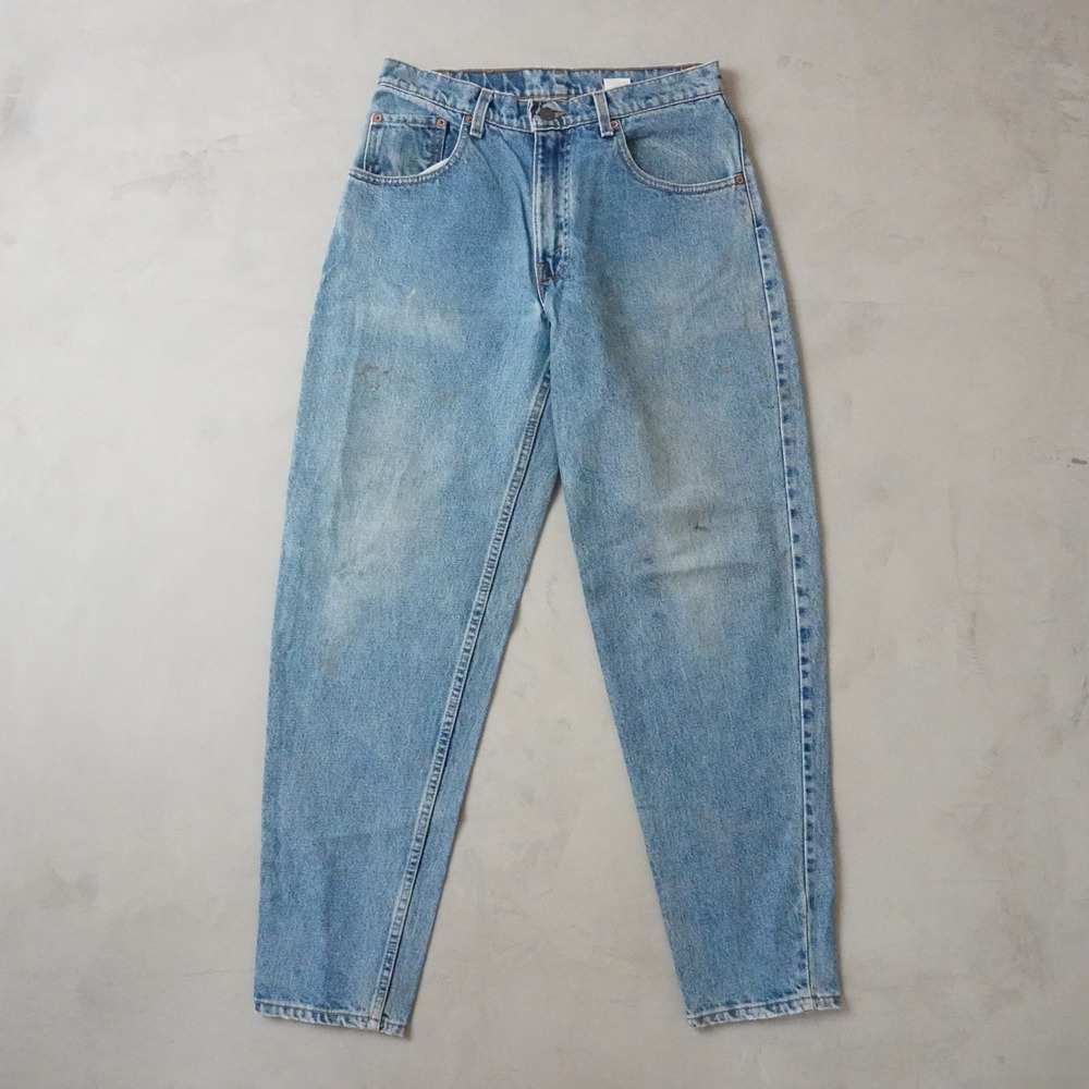 Vintage Levis 560 Jeans 32x32 Mens 90s Light Wash Loose Fit Tapered USA Made